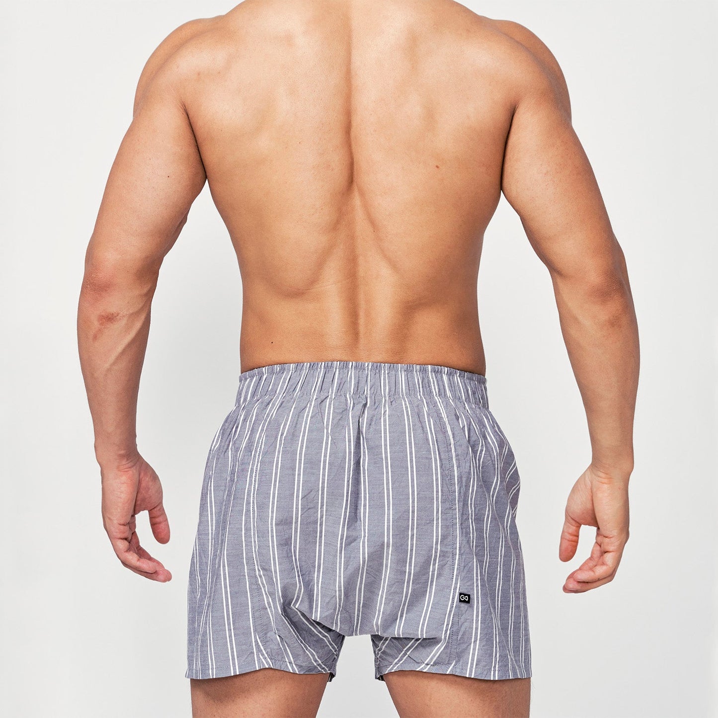 Japan Cotton Boxer Japanese loose boxer briefs (unprinted gray)+