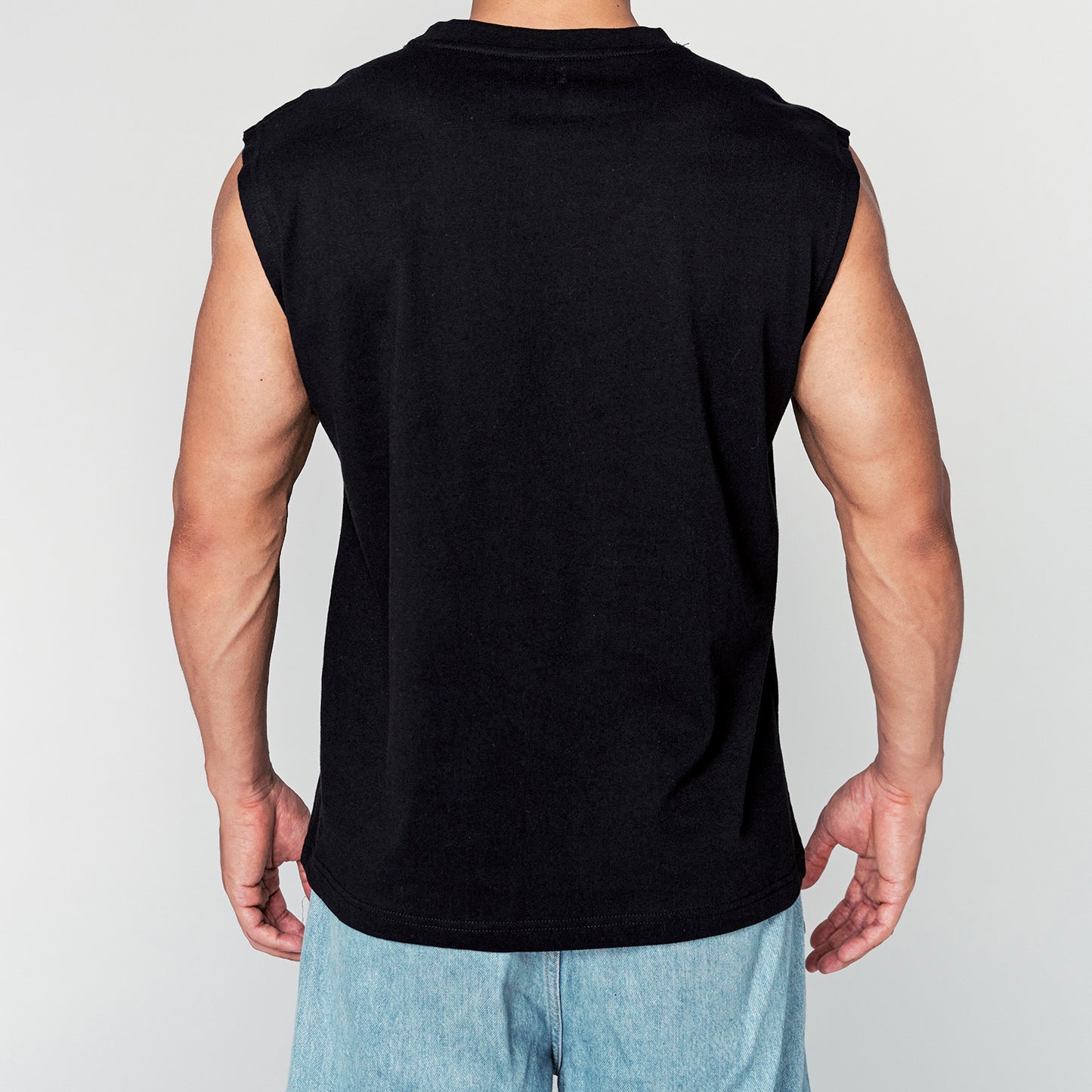 B.Y.O. Tank Top 重磅純棉背心(魅惑黑)