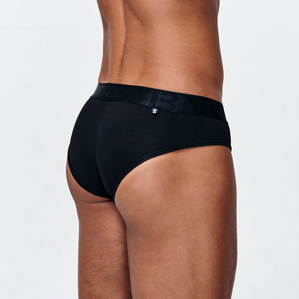 modal briefs pure white