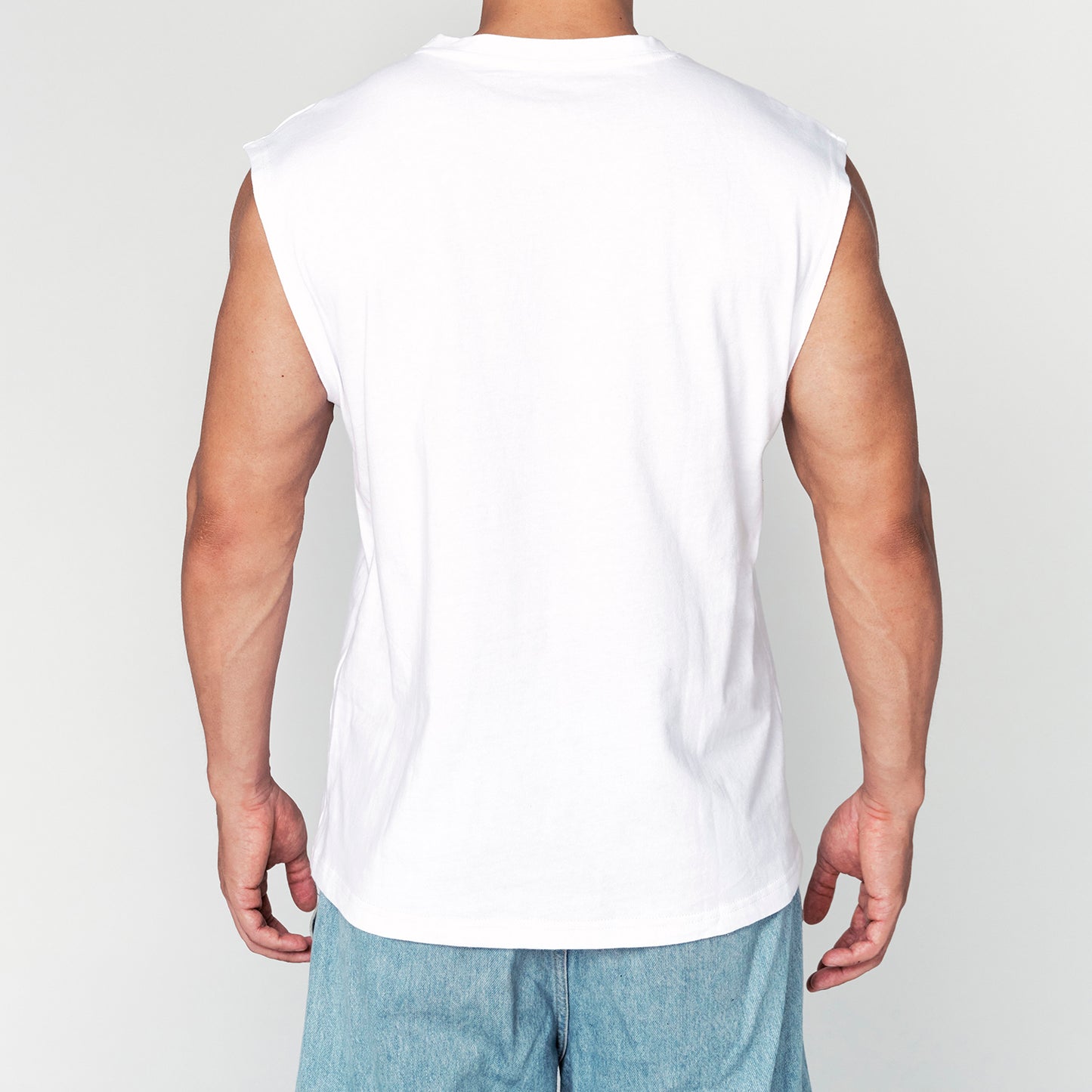 B.Y.O. Tank Top 重磅純棉背心(天使白)