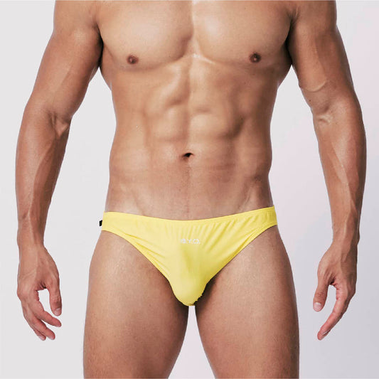 BYOBeYourOwn-MIT low-waist briefs-lime yellow