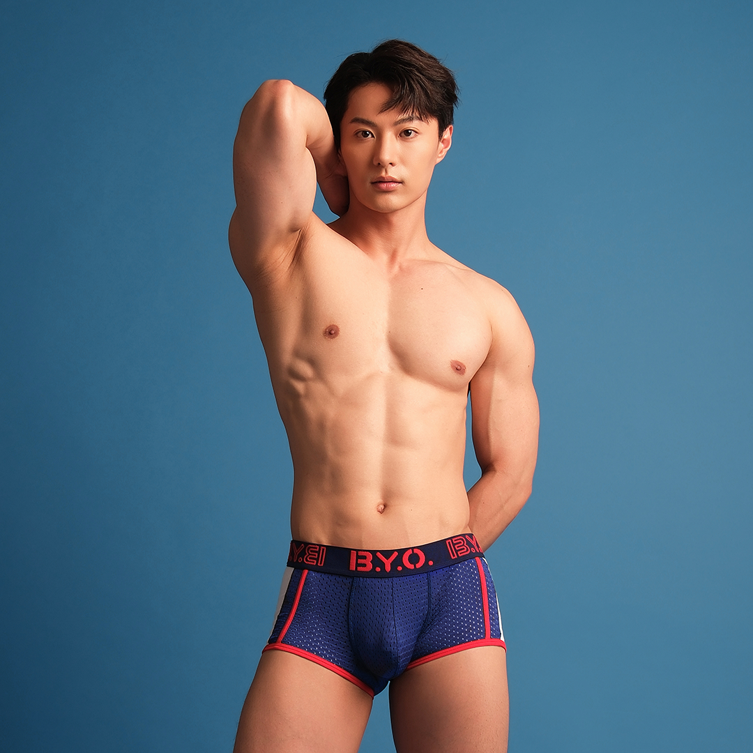 B.Y.O. BeYourOwn mesh breathable briefs (4 pieces)