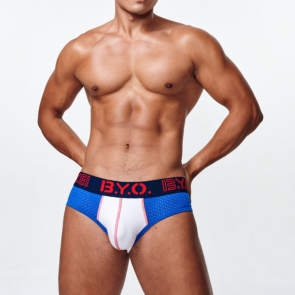 B.Y.O. BeYourOwn mesh breathable briefs (4 pieces)