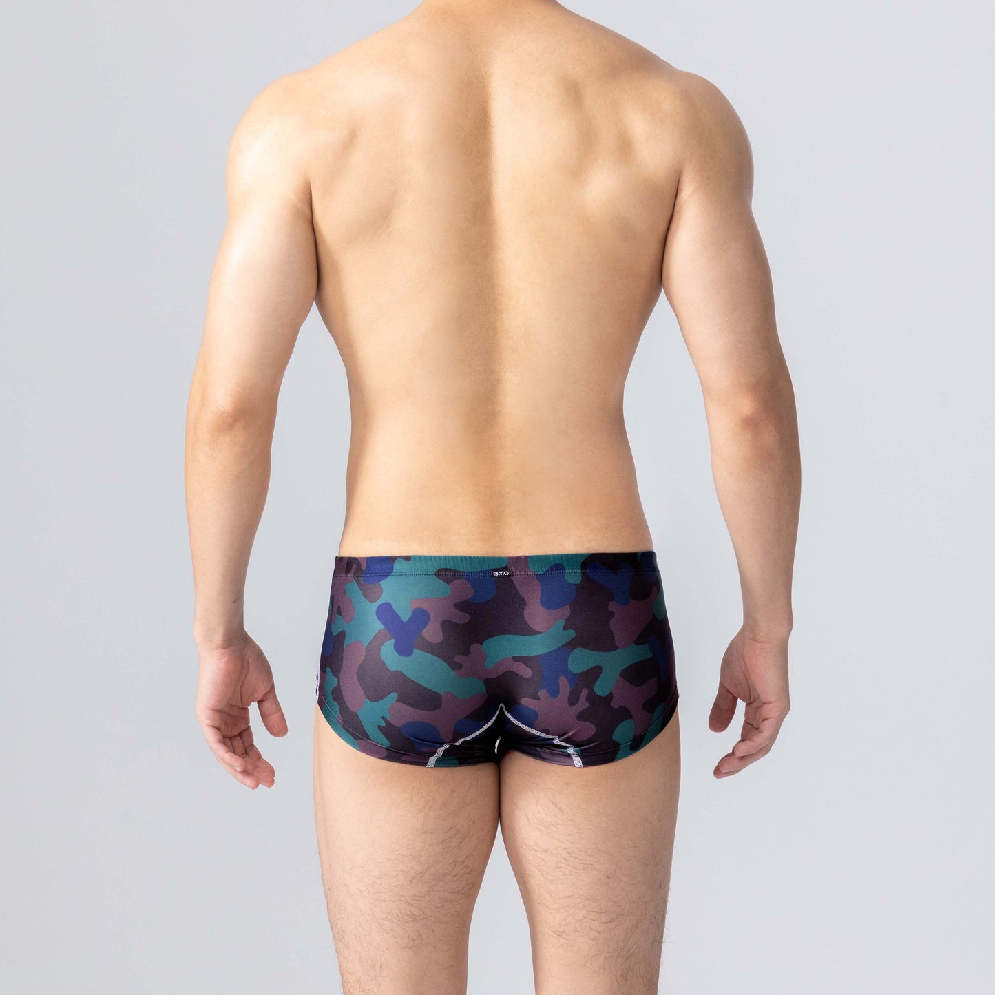 【Pre-Order】B.Y.O. BeYourOwn - Camouflage Collection bikini boxers - Black