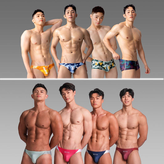 【Pre-Order】B.Y.O. BeYourOwn-Bikini Set（Color Clash X Camouflage）（9 pieces)